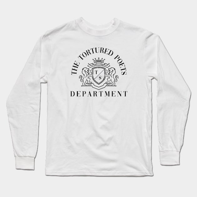 Taylor Swift The Tortured Poets Department Long Sleeve T-Shirt by Cun-Tees!